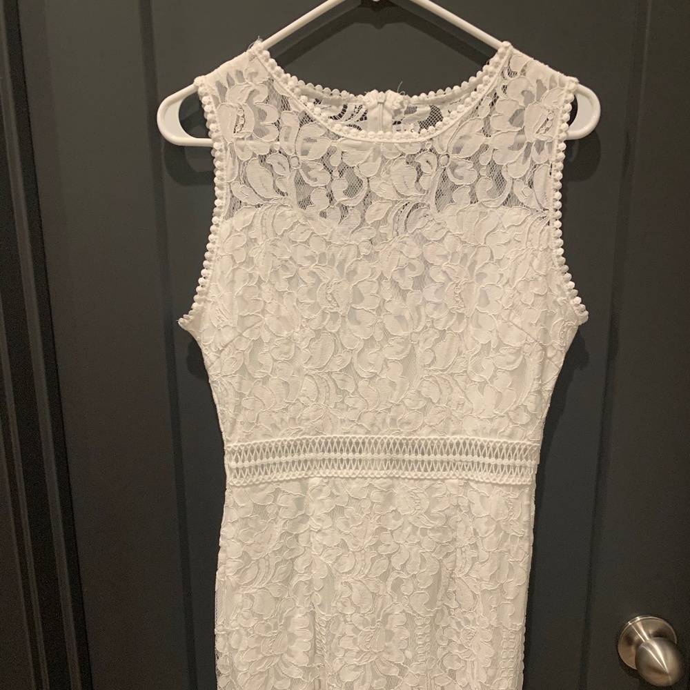 White Lace Dress